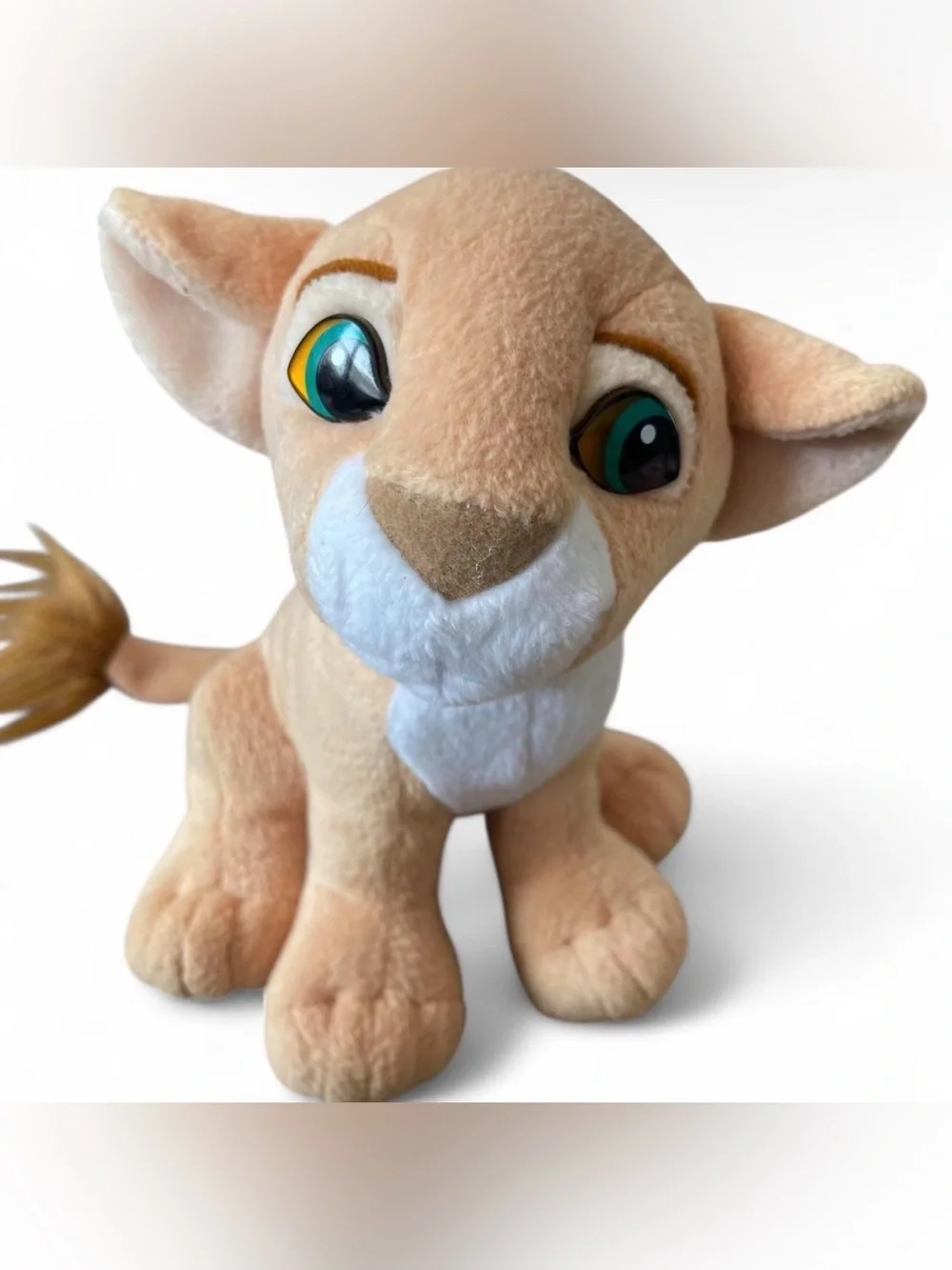 Vintage Disney Lion King Nala Plush Mattel 1993 Stuffed Animal Cub